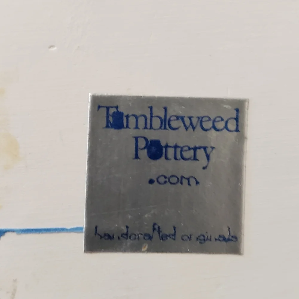 Tumbleweed pottery wall